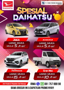 Promo Spesial Daihatsu Lombok