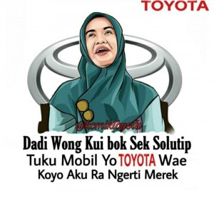 Bu TEJO milih TOYOTA