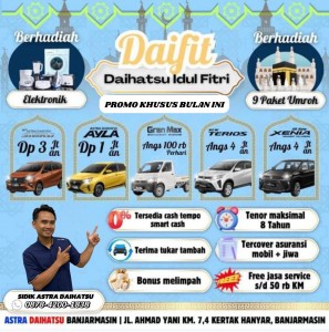 Promo Spesial Daihatsu Idul Fitri (Daifit)