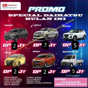Promo Spesical Daihatsu Cibinong Bulan Ini