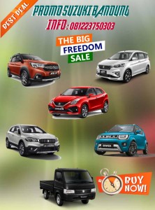 Harga Mobil Suzuki Bandung 2020