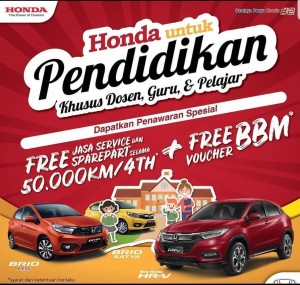 Promo Honda Depok - Honda Untuk Pendidikan