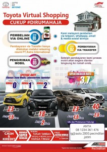 PROMO TOYOTA JATIM 2020 - VIRTUAL SHOPPING