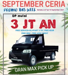 Promo September Ceria 2021 Daihatsu Slawi