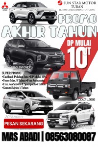 PROMO AKHIR TAHUN MITSUBISHI BOJONEGORO